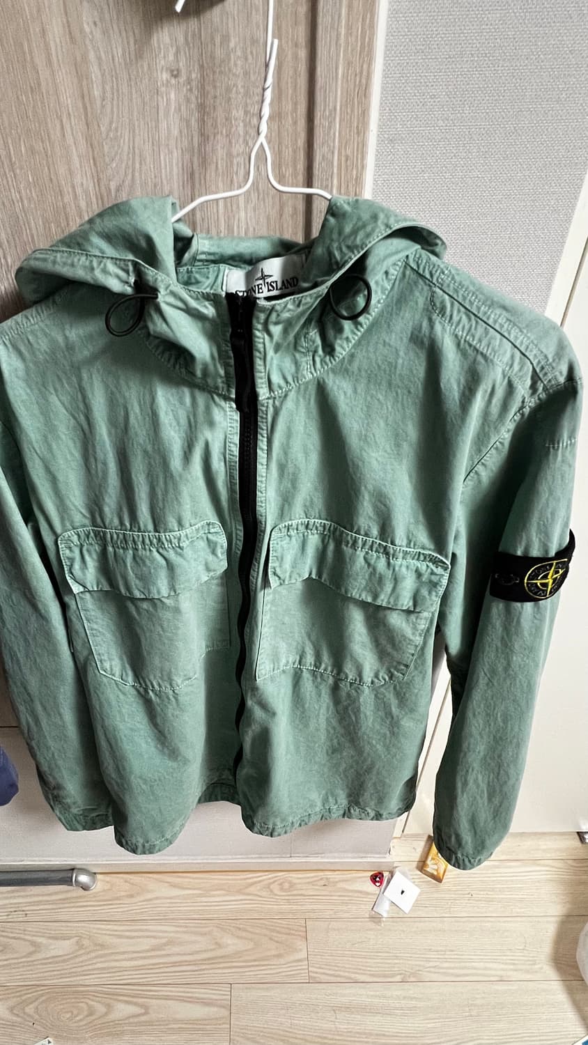 [m]24ss스톤아일랜드 올드이펙트 후드자켓 상품이미지1