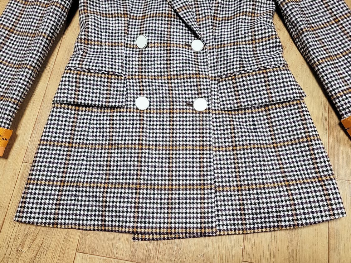 에고이스트(EGOIST) 더블 체크자켓 55-66 새상품 상품이미지5