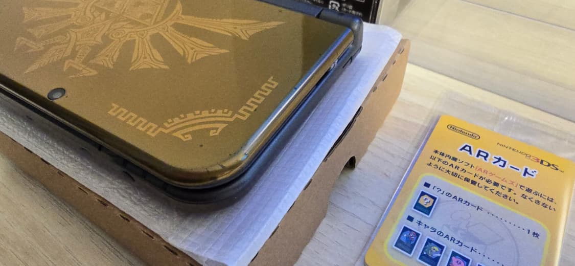 닌텐도 new 3ds xl ll 하이랄 에디션 풀박 한정판 뉴큰다수젤다 상품이미지7