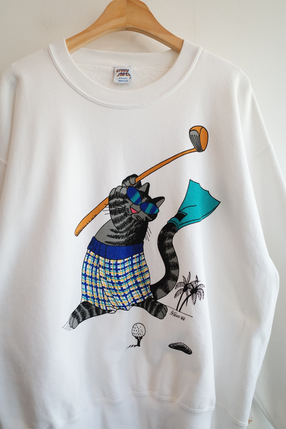 Crazy Shirts 빈티지 맨투맨 (MADE IN USA) 상품이미지2