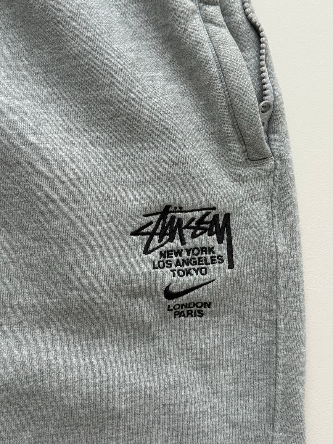 나이키 스투시 NRG 스웻 팬츠 헤더 그레이 US/EU S사이즈 상품이미지2