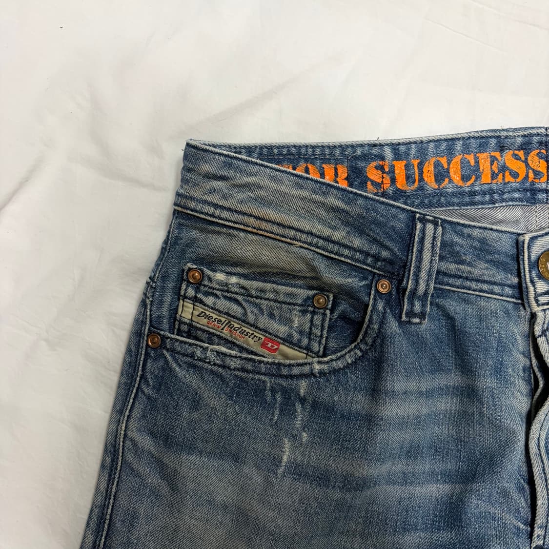 00's 디젤 사파도 메이드인 이태리 데님팬츠 상품이미지4