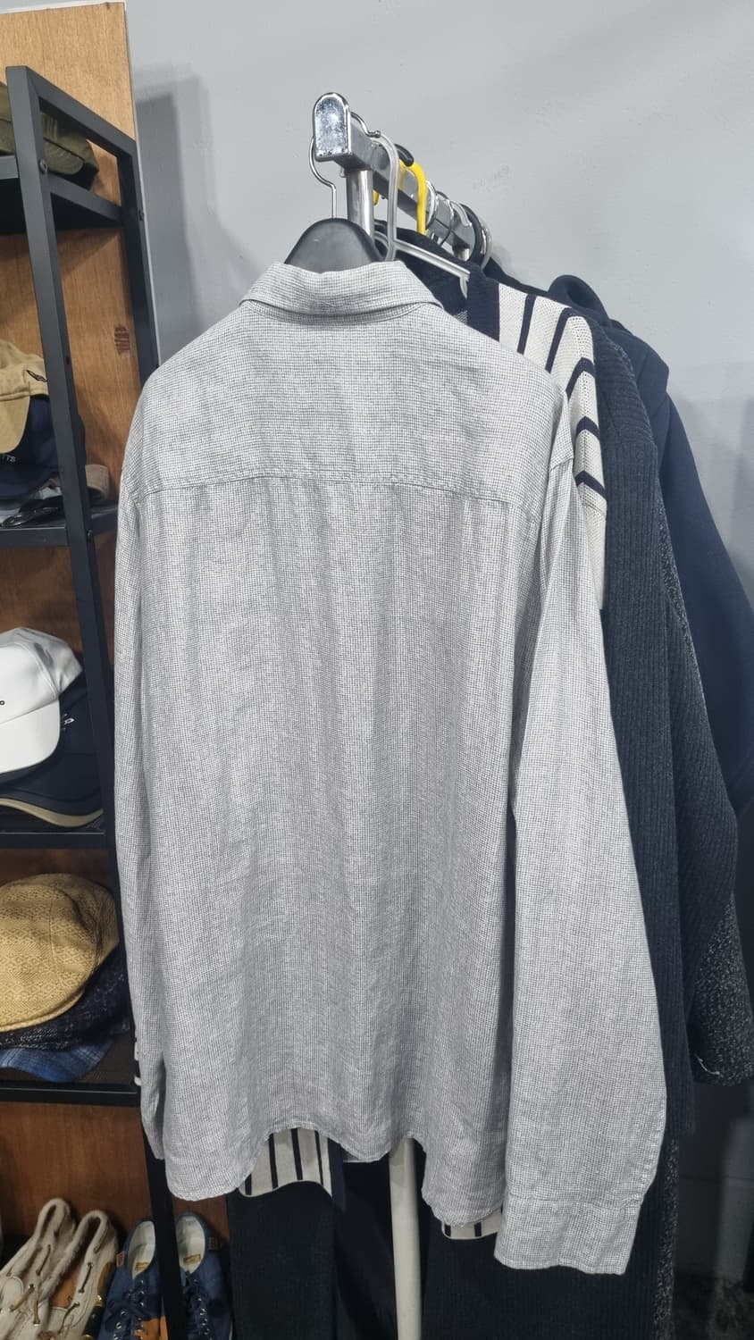 kolon) SERIES 남성용 린넨셔츠 2xL(110) 상태좋음 상품이미지5
