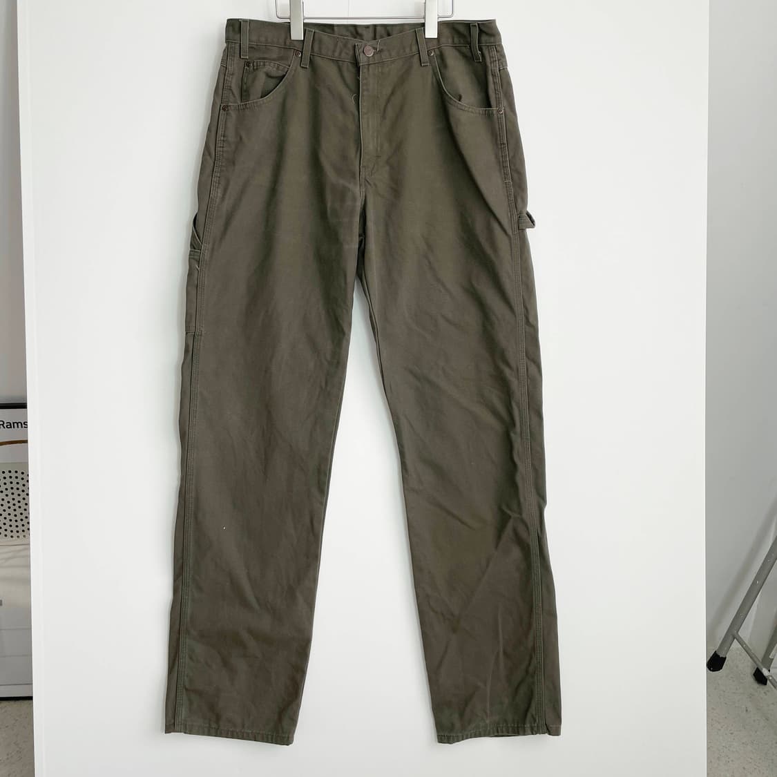 F2 디키즈 Dickies 1939 덕 캔버스 카펜터 팬츠 모스 그린 3 상품이미지1