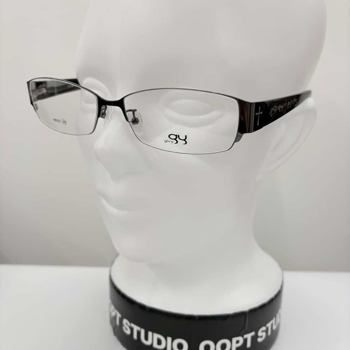 GIVY 기비 실버 사각 메탈 빈티지안경 상품이미지5
