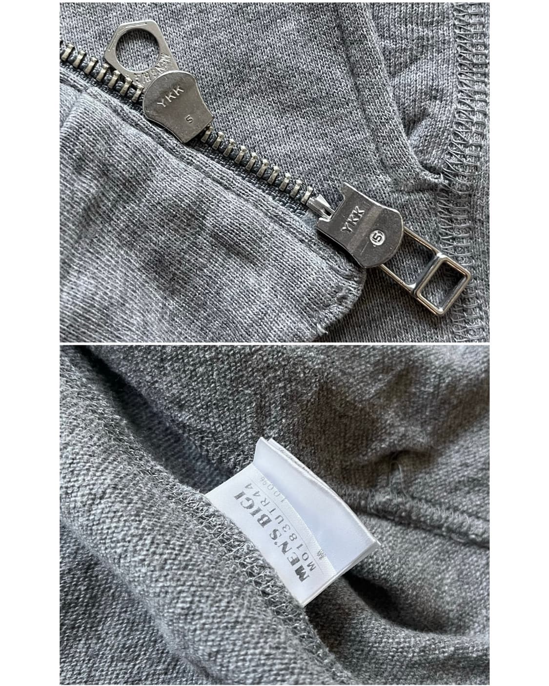 2000s Mens Bigi Full Zip-up Hood Jacket 상품이미지8