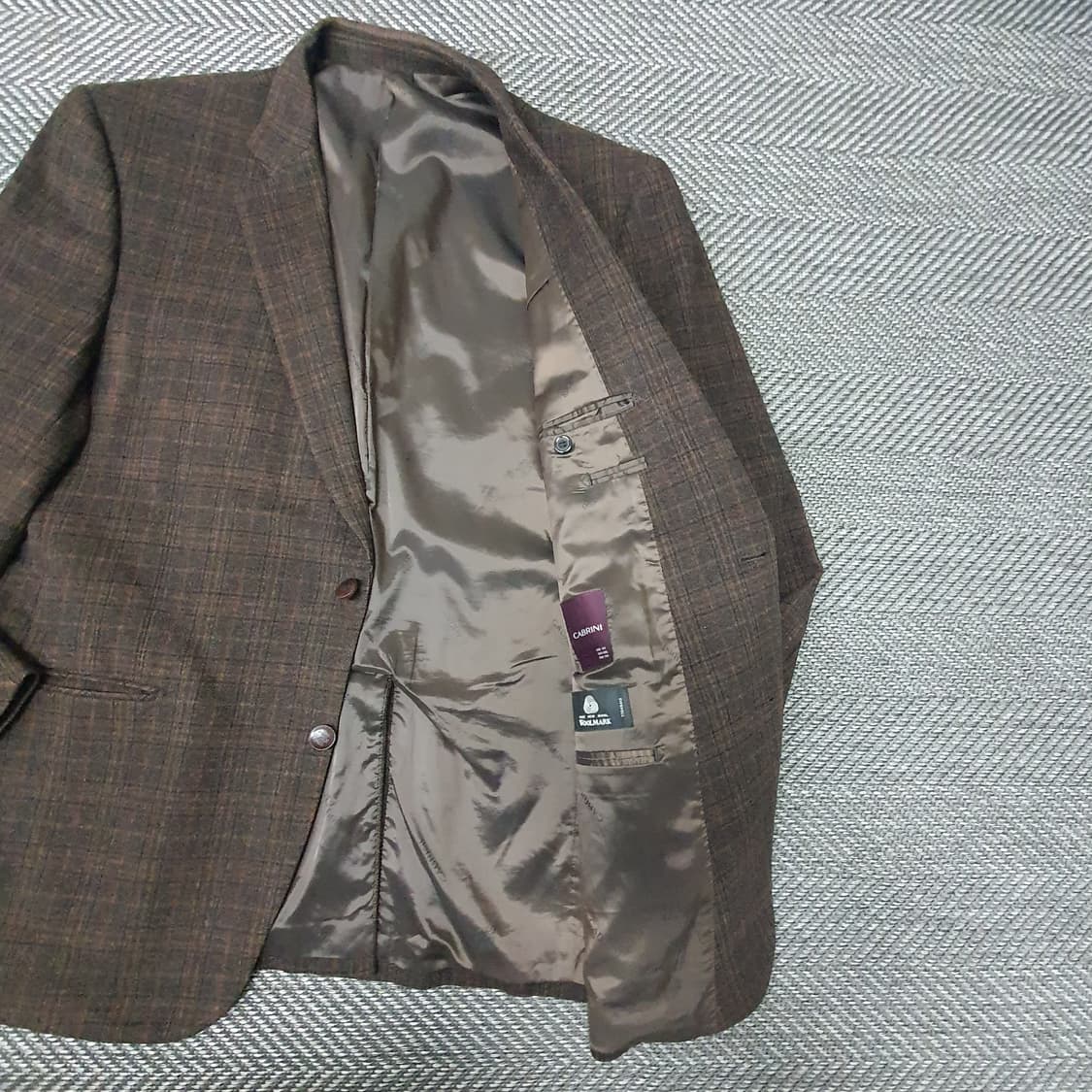 카브리니 울100 블레이저 자켓 남자105~110 상품이미지6