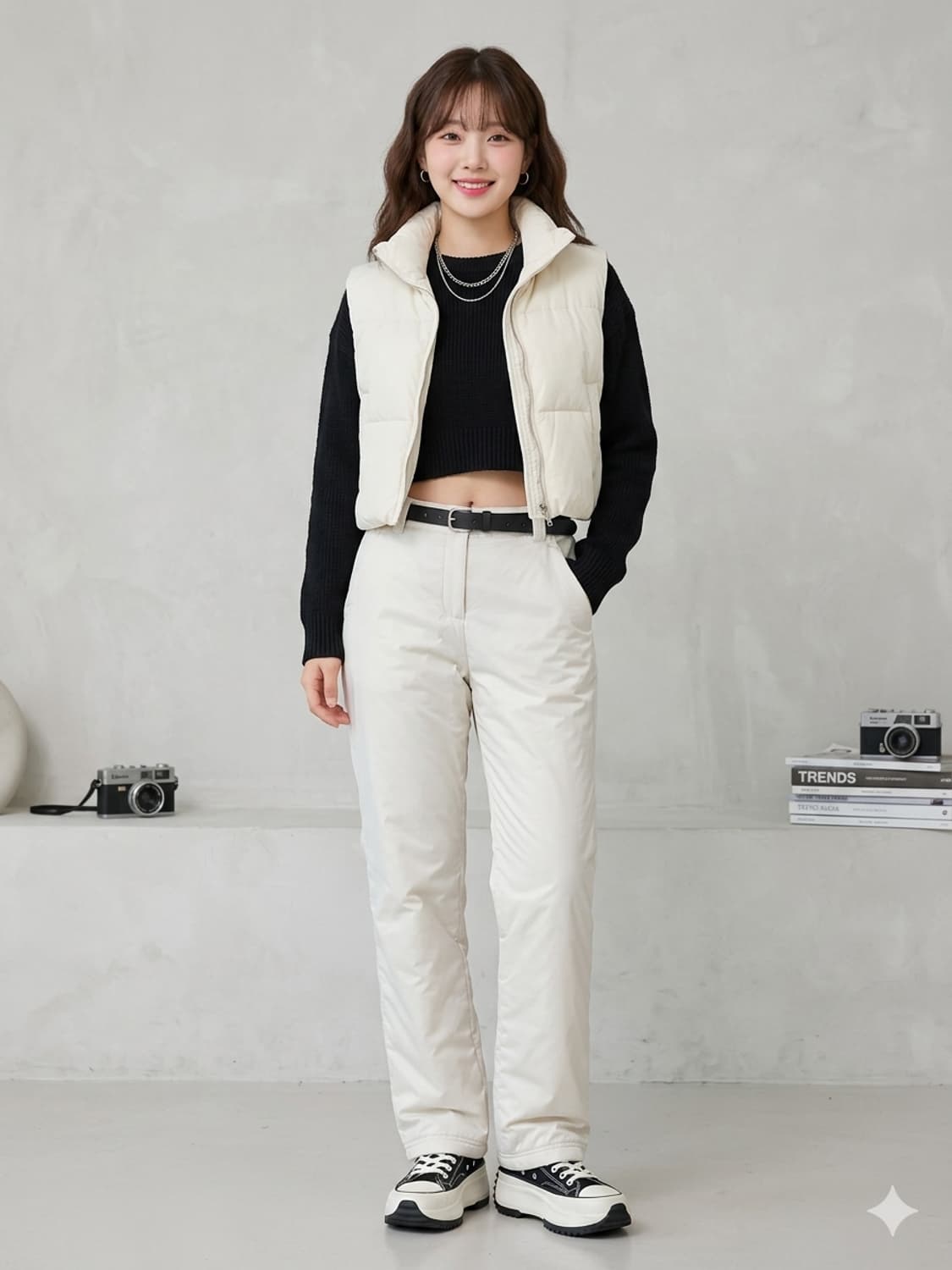 나이키 우먼스 후면 로고 패딩 팬츠 상품이미지1