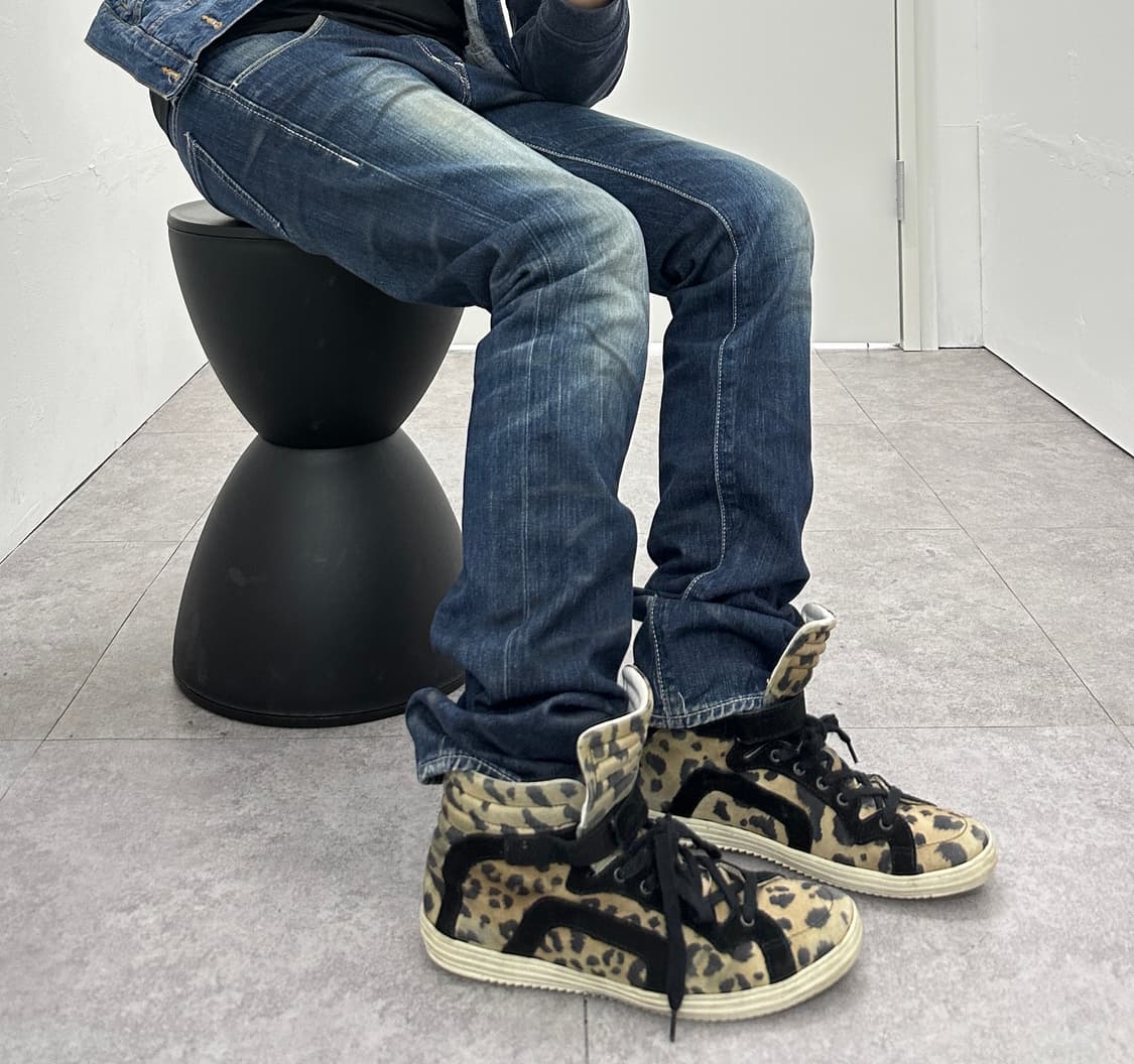 Pierre Hardy high-cut strap leopard snea 상품이미지9