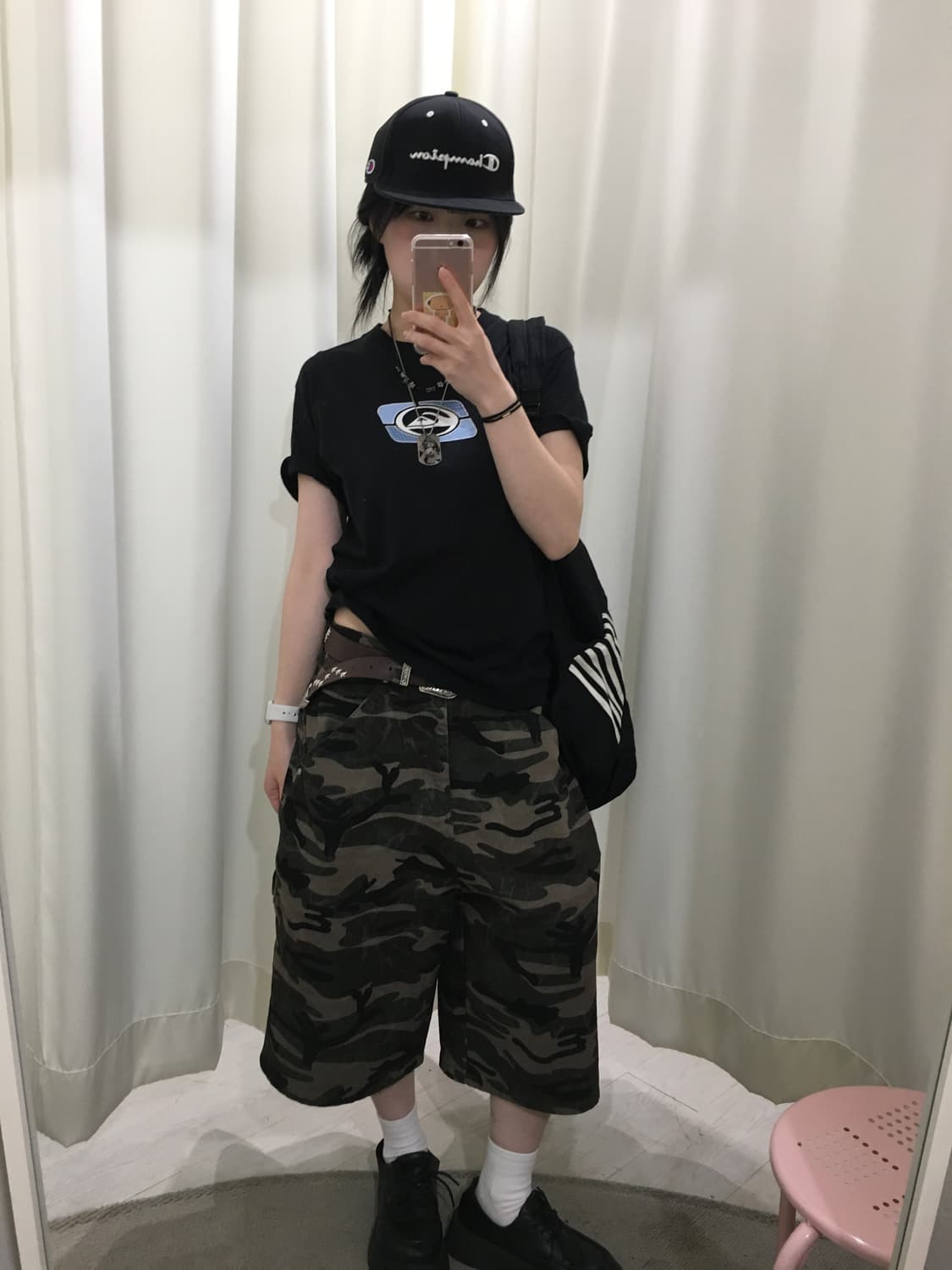 퀵실버 프린팅 반팔티 상품이미지2