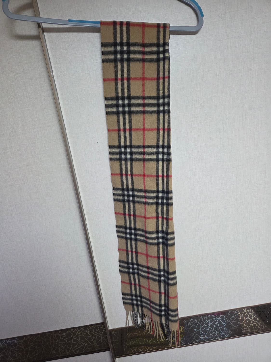 버버리 노바체크 캐시미어 머플러 상품이미지2