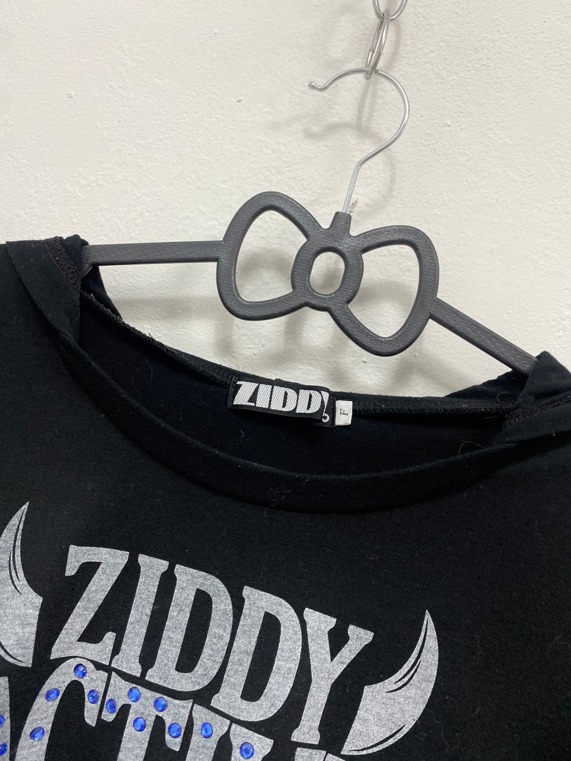 [ZIDDY] 펑크 데빌 큐빅 후디 롱슬리브 상품이미지9