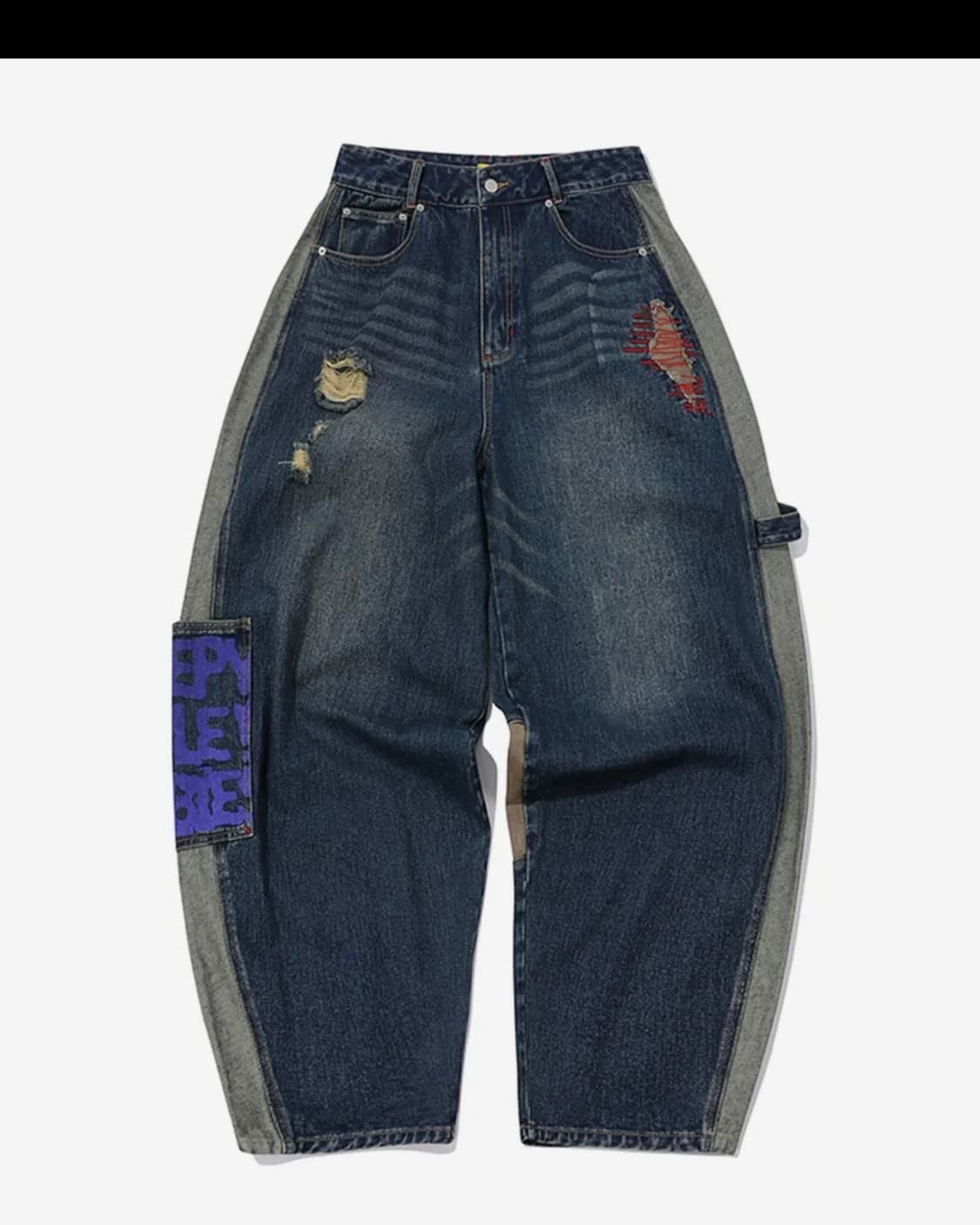 메인부스 LAB.017 Balloon Denim Pants(INDIGO) 상품이미지2