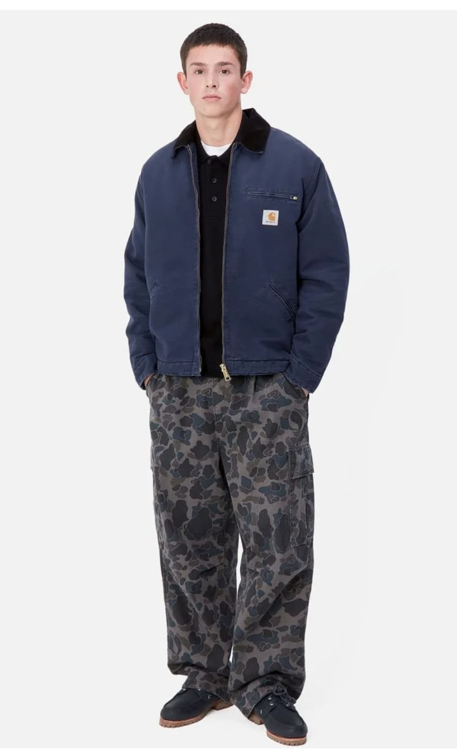 칼하트 WIP OG 디트로이트 자켓 에어포스 블루 XL 상품이미지6