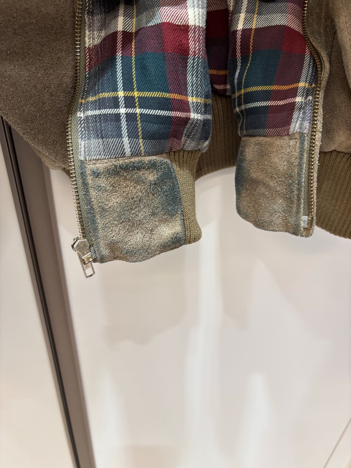 90's 폴로 스웨이드 바라쿠타 자켓 M 상품이미지9