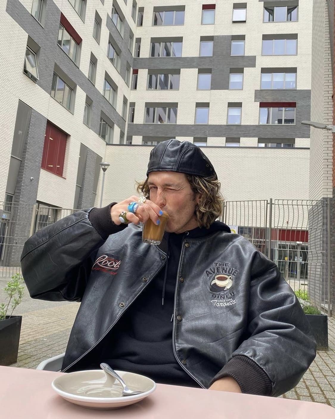 할리데이비슨 가죽 헌팅캡 블랙 L (약58-59호) 상품이미지6