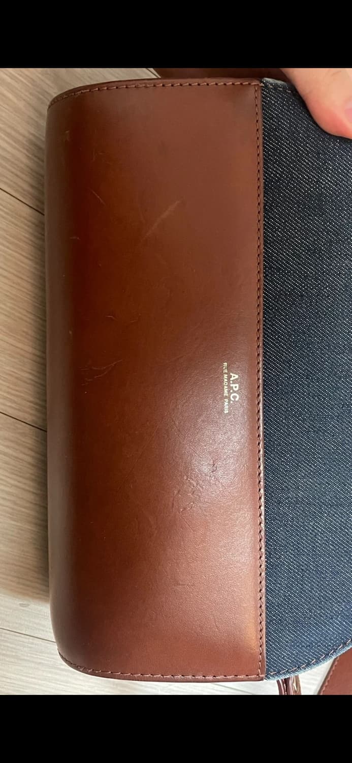 A.P.C. 하프문백 브라운/데님 상품이미지2