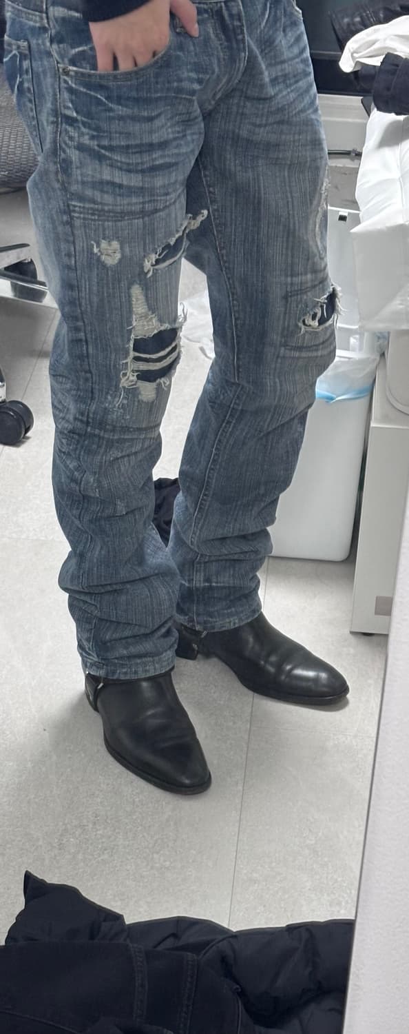 생로랑 하네스 부츠 상품이미지4