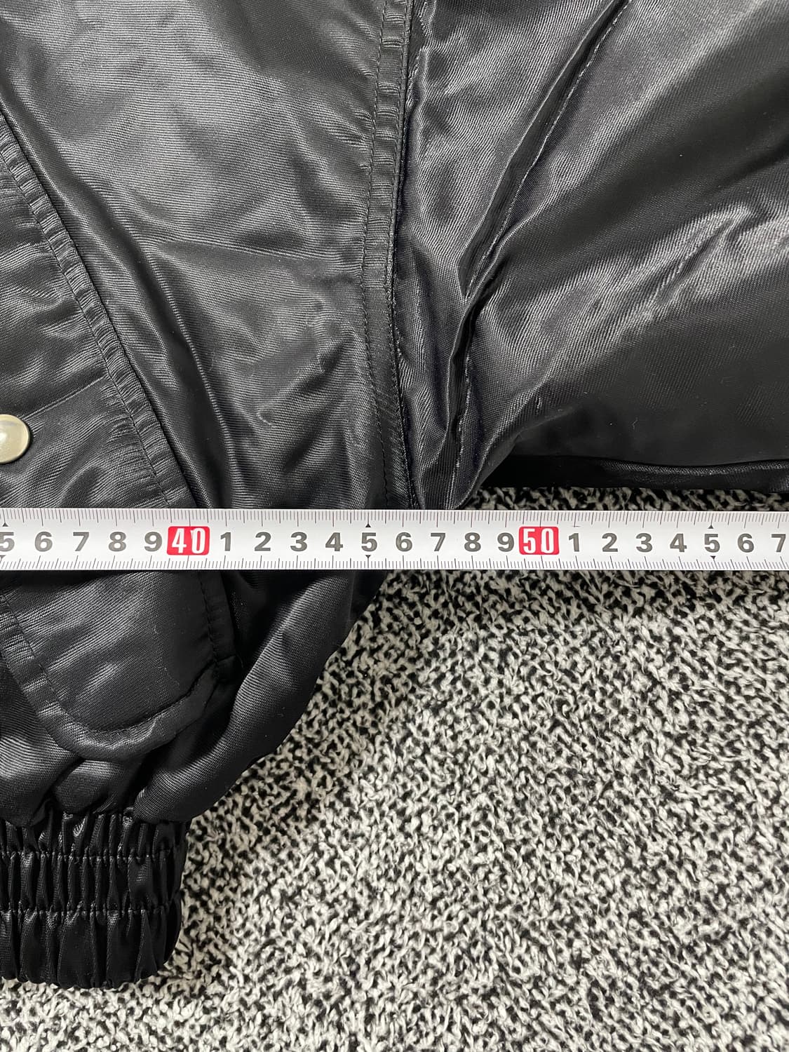 빈티지9. 페이퍼문 ma-1 누빔 봄버 자켓 항공점퍼 상품이미지5