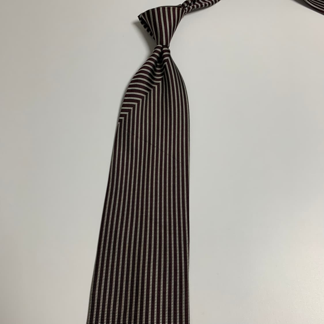 발렌시아가(BALENCIAGA) 스트라이프 100실크 명품넥타이 A+ 상품이미지7
