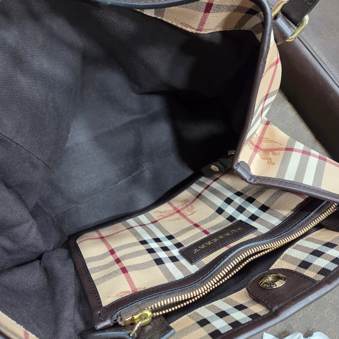 버버리 노바체크 숄더백 상품이미지2