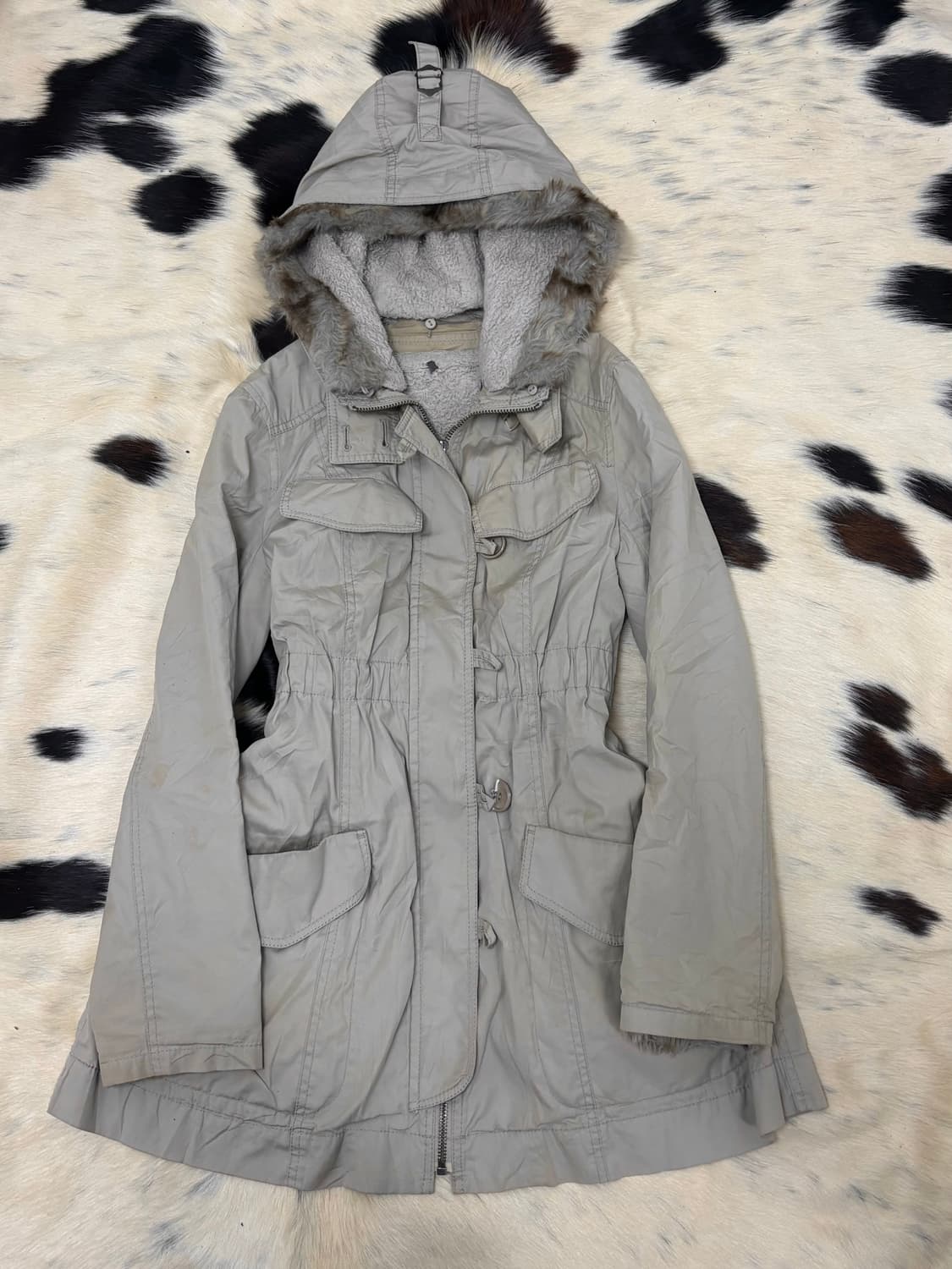 [JILLSTUART]Y2K Mood Fur Hoodie Parka 상품이미지3