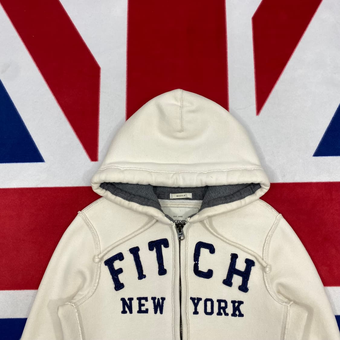 아베크롬비 디스 후드집업 S  상품이미지3