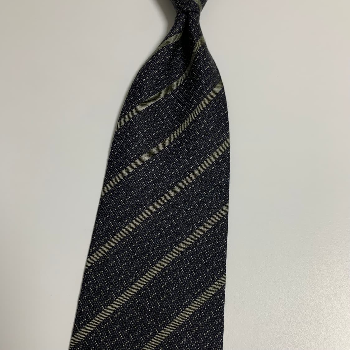 조르지오 아르마니(ARMANI) 스트라이프 명품넥타이 혼방 A+등급 상품이미지9
