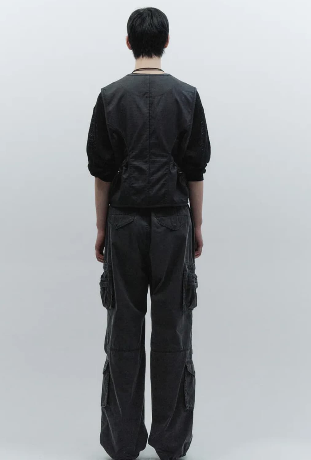 인사일런스 플리터 유틸리티 베스트 블랙  상품이미지4