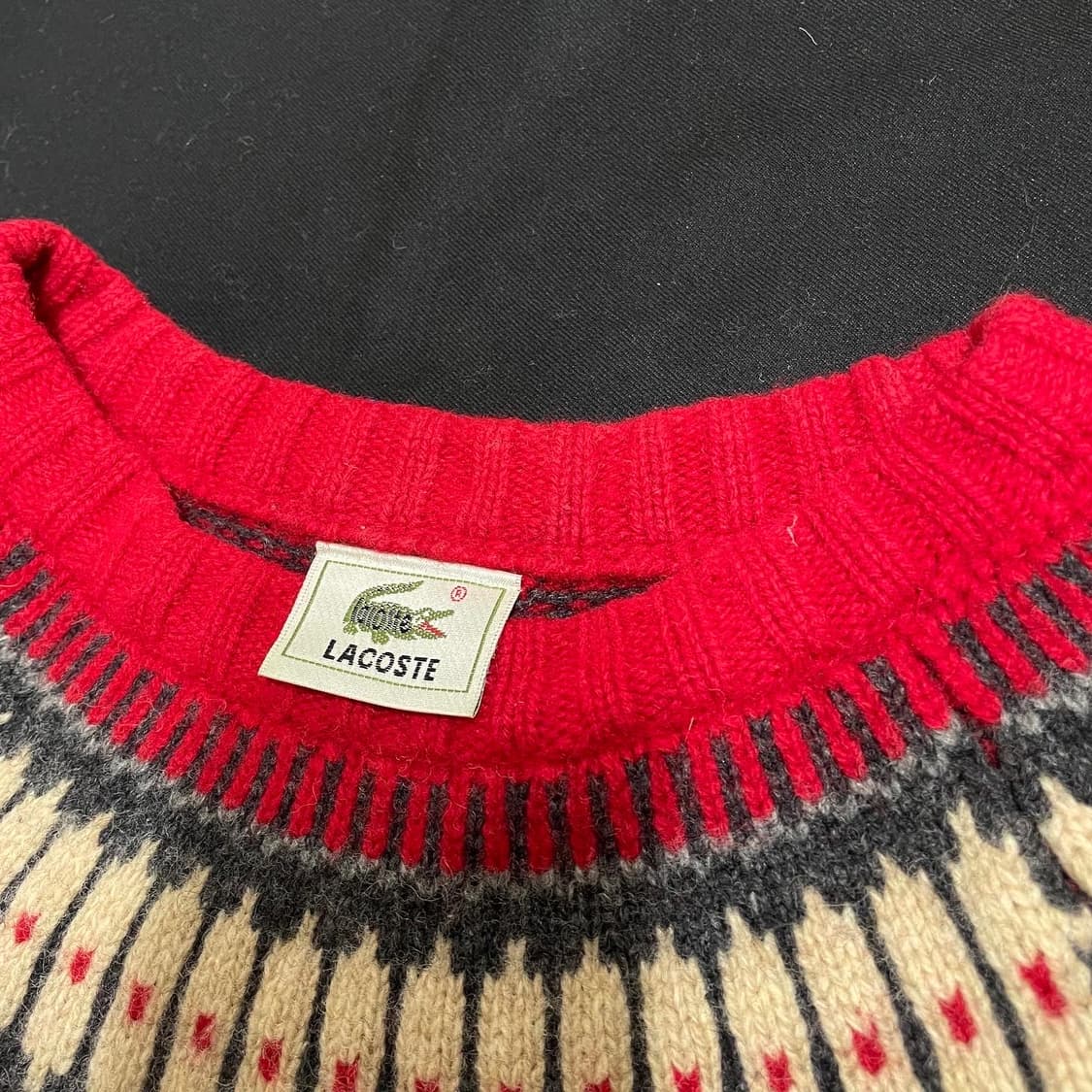 라코스테 패턴니트 m-L 상품이미지4