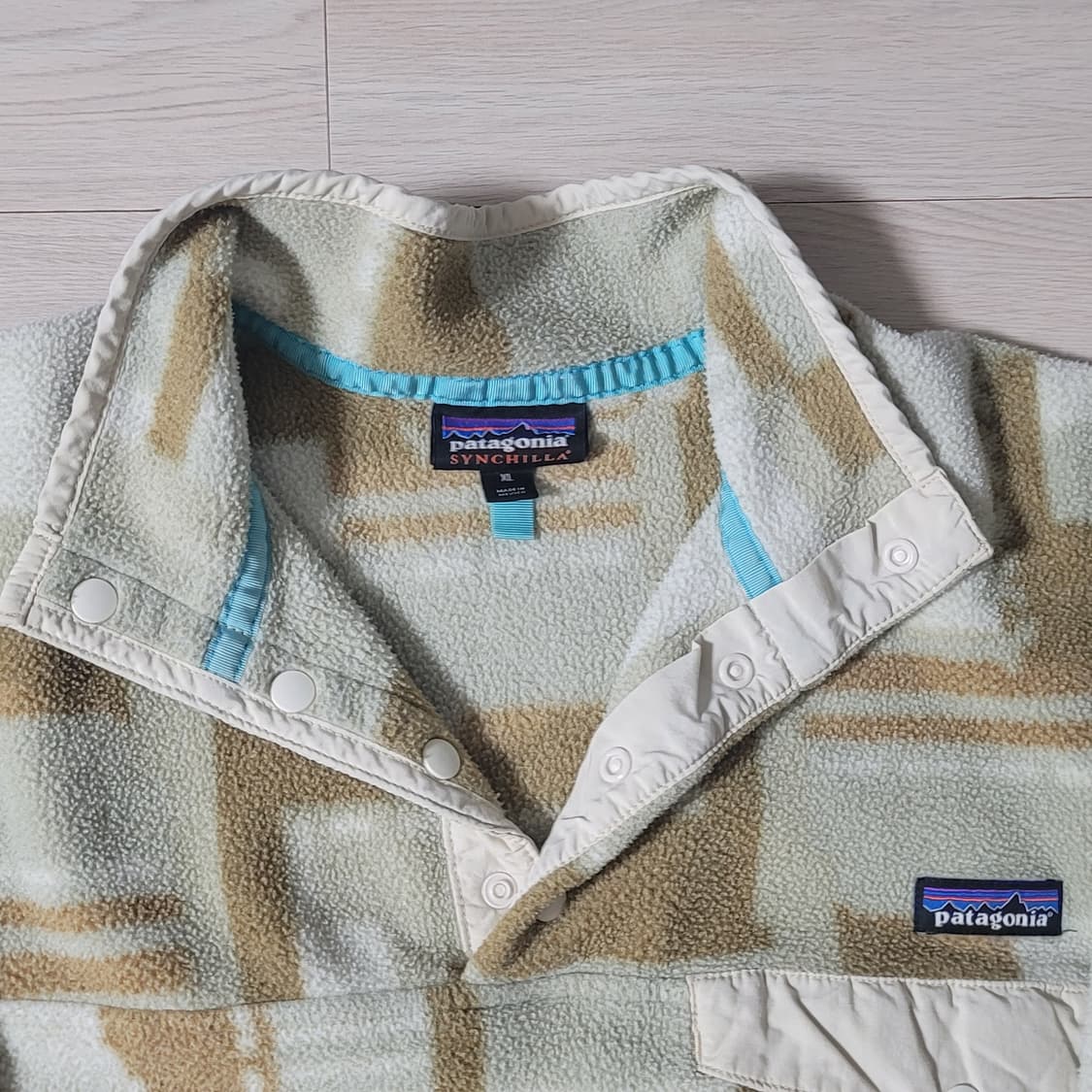 [우먼XL=남자L와 거의같음] 파타고니아 신칠라 라이트웨이트 아즈텍 상품이미지3