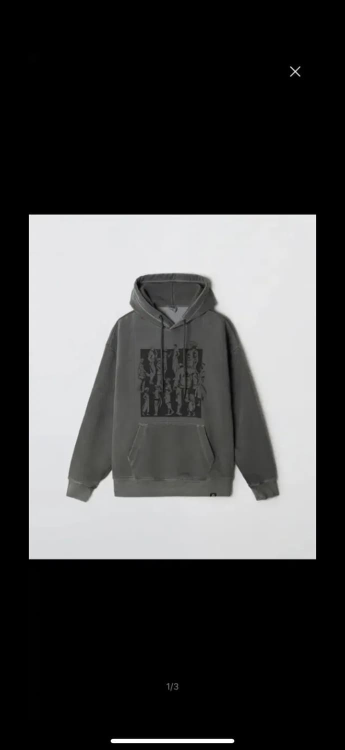 새상품) 스파오 헌터헌터 후드티 M 상품이미지1