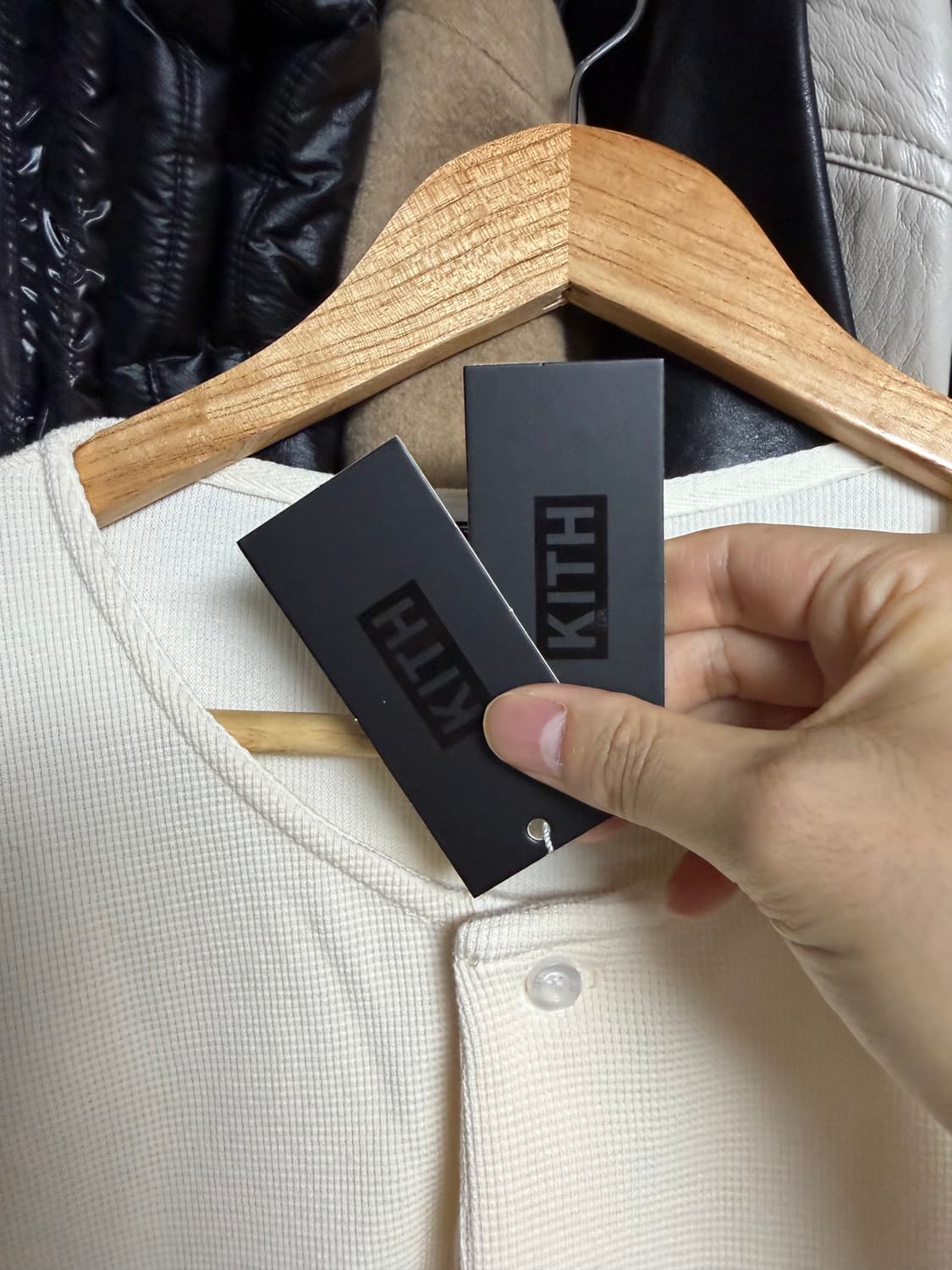 [L] kith 키스 와플 헨리넥 상품이미지4