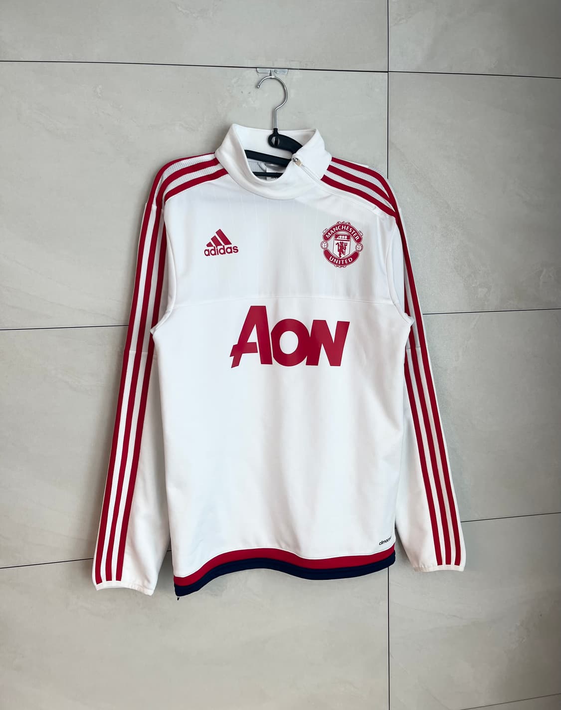 아디다스 맨체스터유나이티드 흰,빨 트랙탑 대장 져지 [95] 상품이미지2
