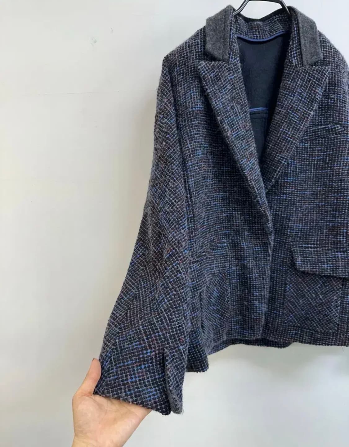 [SJ SJ] 고급스러운 믹스 컬러 트위드 울 자켓 (82-94-160) 상품이미지9