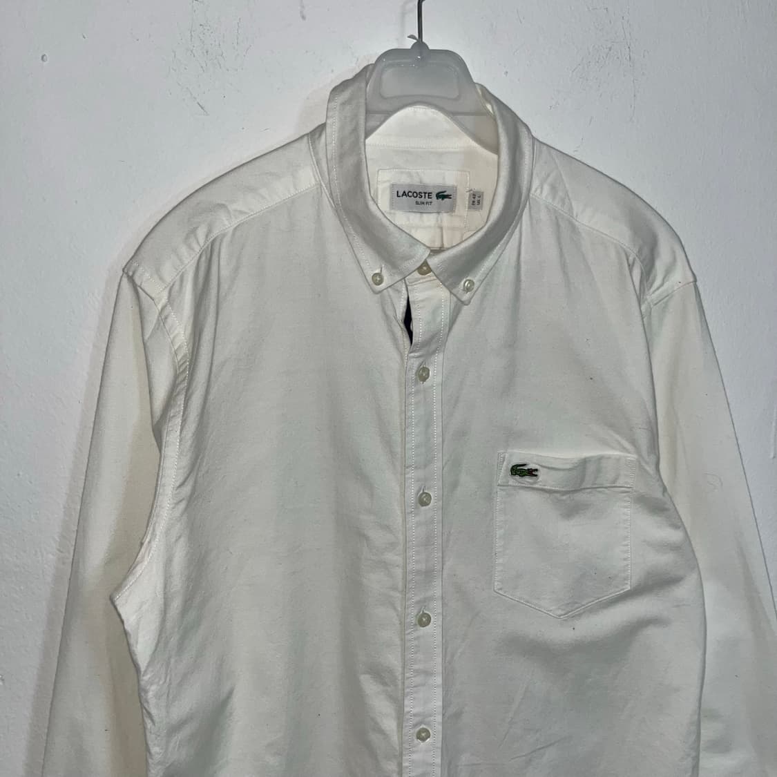 Lacoste White Shirt 상품이미지4