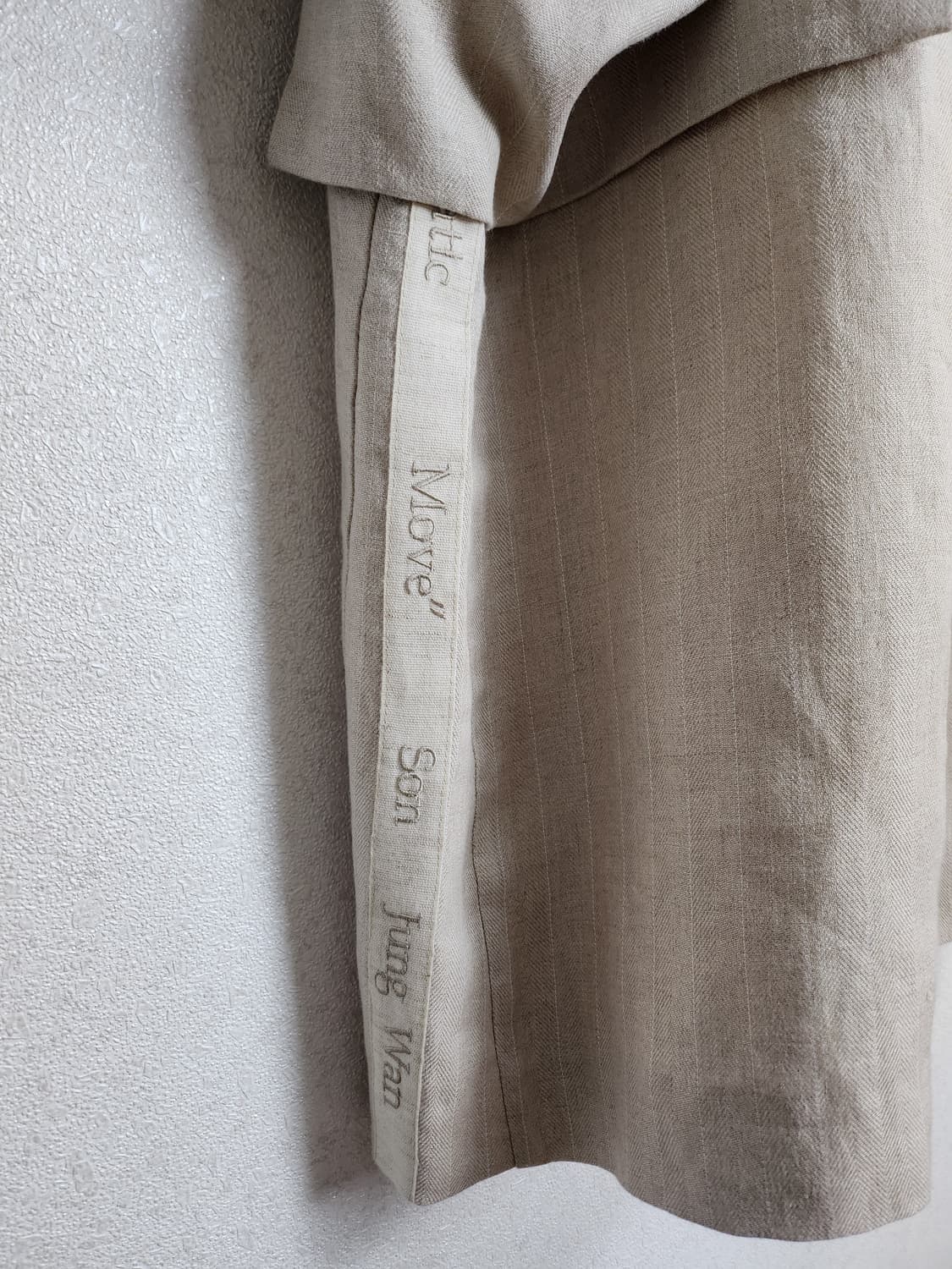 손정완 린넨100% 코트55 66 상품이미지5