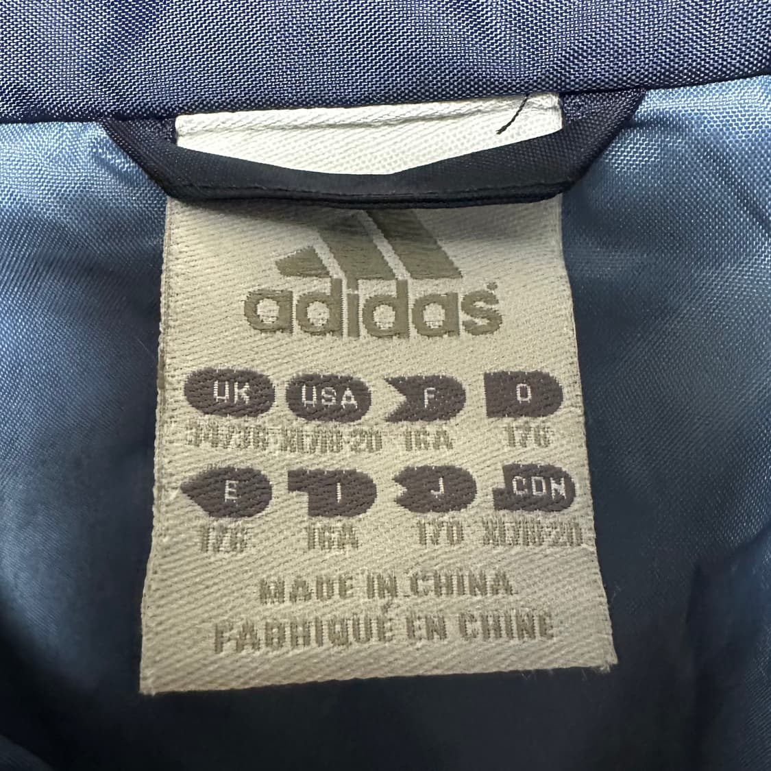 [L]아디다스 빅로고 배색 바람막이 상품이미지5