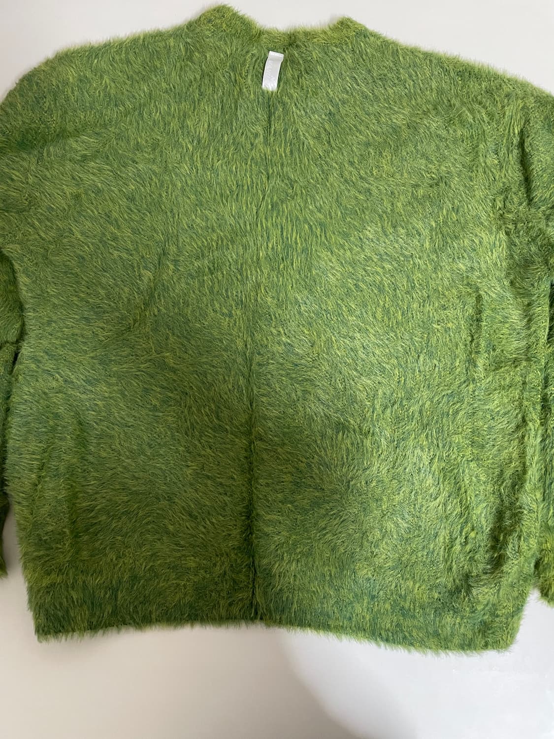 노매뉴얼 그린 헤어리 니트 L 상품이미지6