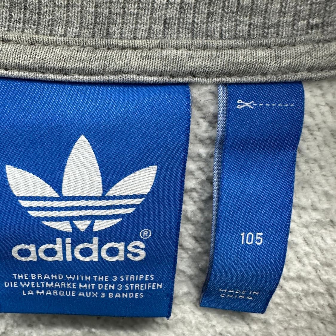 105 아디다스 남자 빅로고 맨투맨 상품이미지3
