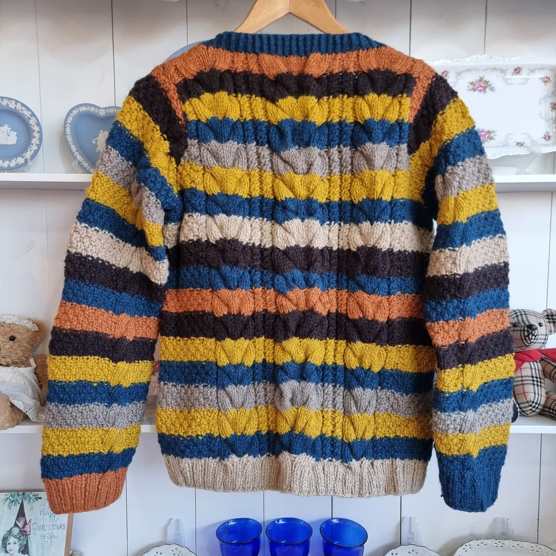 MY MOTHER IS JAPANESE 스트라이프 니트 가디건 상품이미지7