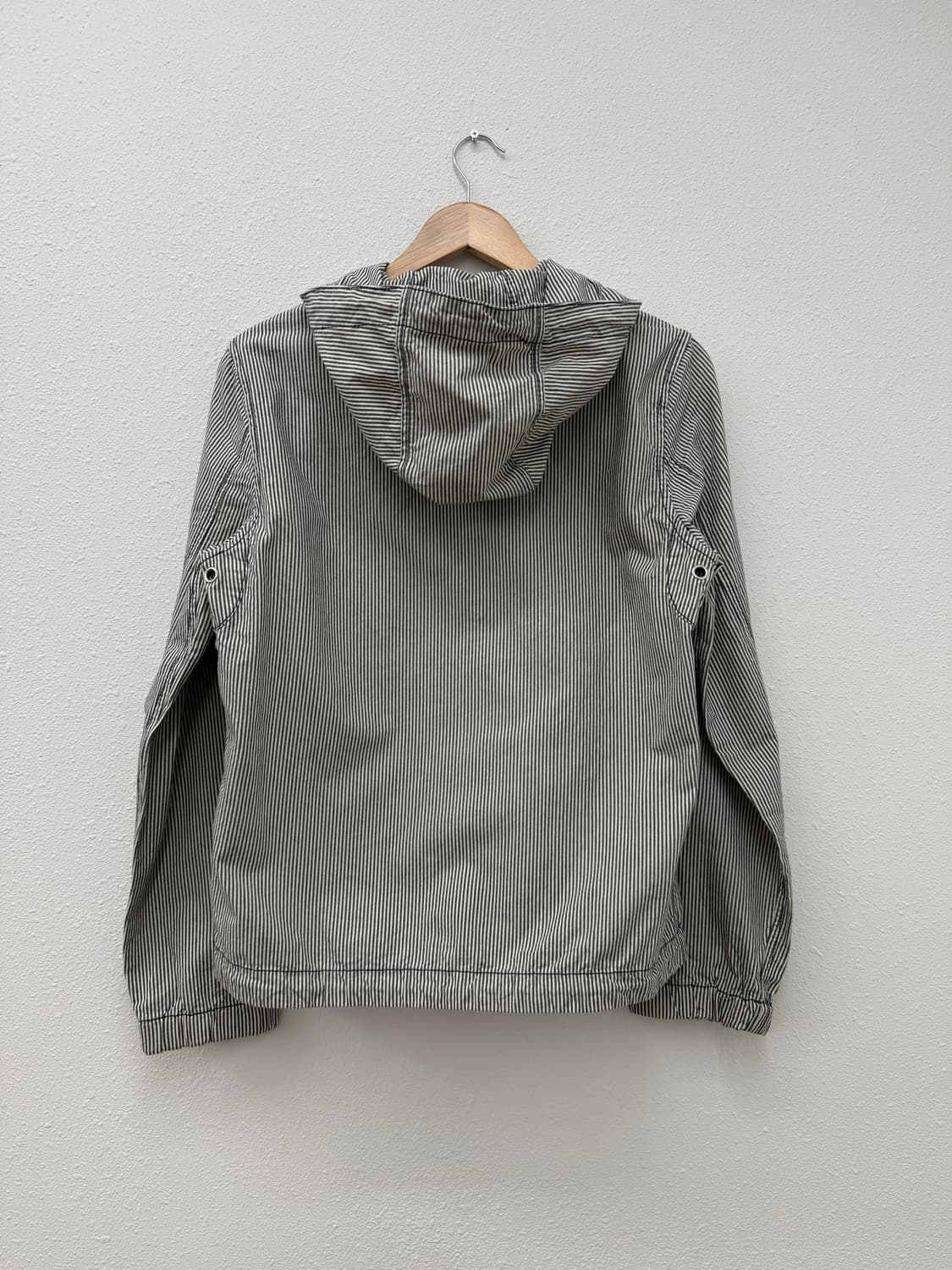 빈티지 GAP 갭 히코리 스트라이프 후드 집업 자켓 상품이미지7