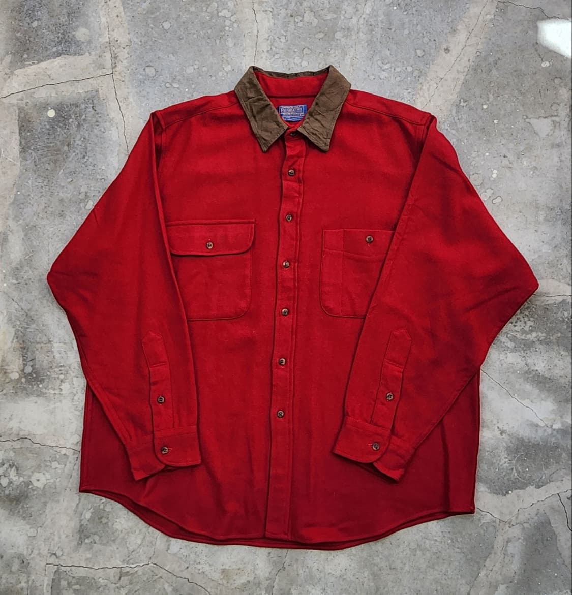 펜들턴 스웨이드 카라 럼버 셔츠 자켓 USA 상품이미지1