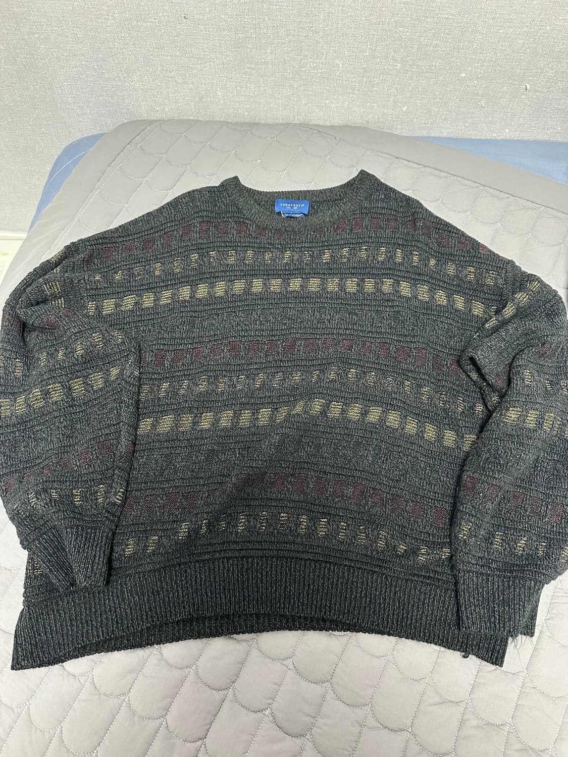 [XL] 빈티지 그랜파 니트 상품이미지1