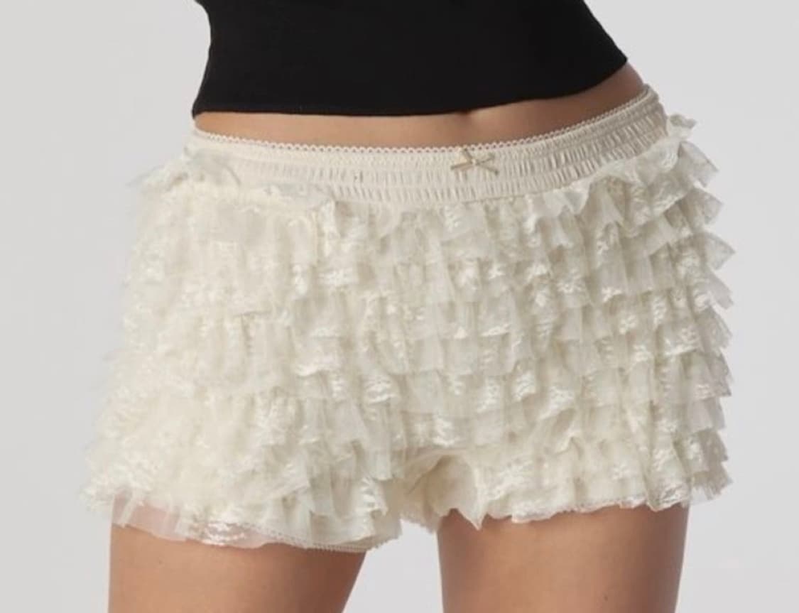 새상품/글로니 레이스 캉캉 쇼츠 상품이미지1
