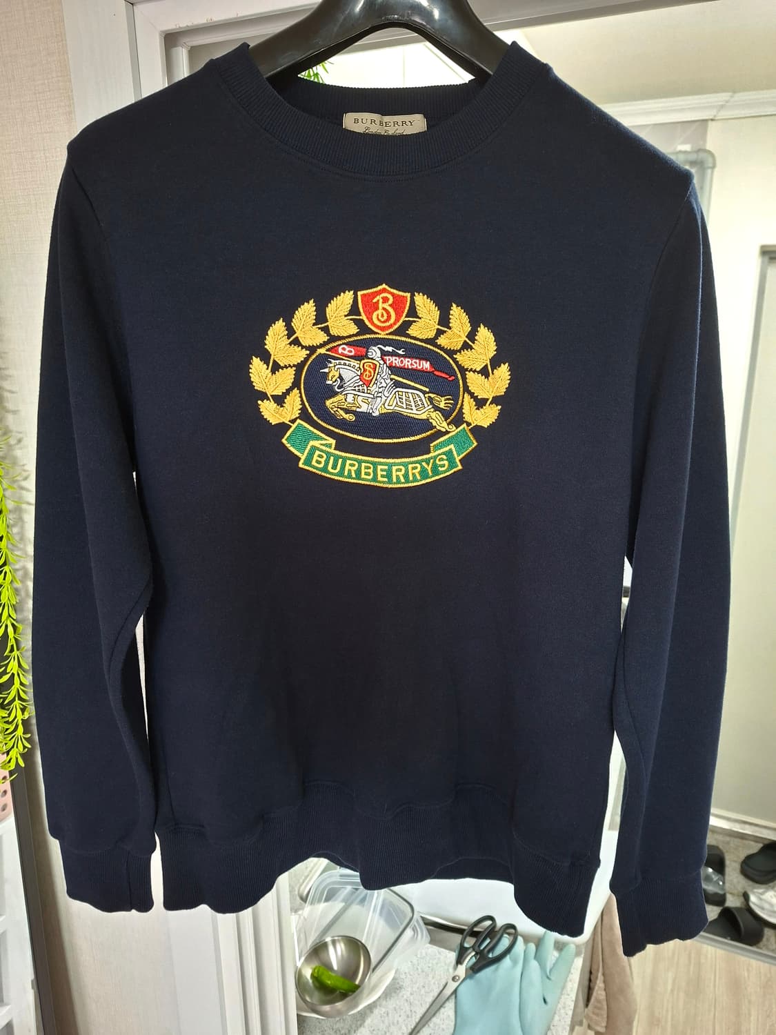 버버리 빈티지 맨투맨 S 상품이미지1