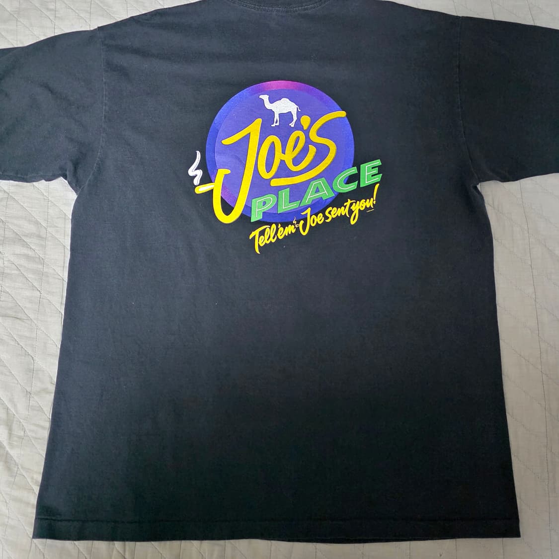 [XL] 90s 빈티지 카멜 joe's place 티셔츠 ver OG태그 상품이미지2