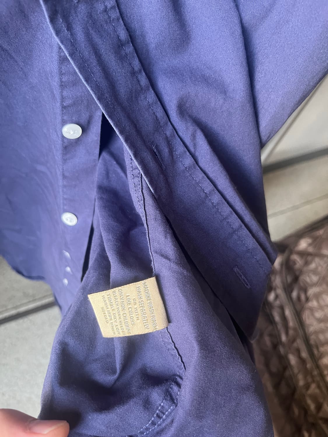 폴로 랄프로렌 포켓로고 클래식핏 반팔남방 상품이미지6