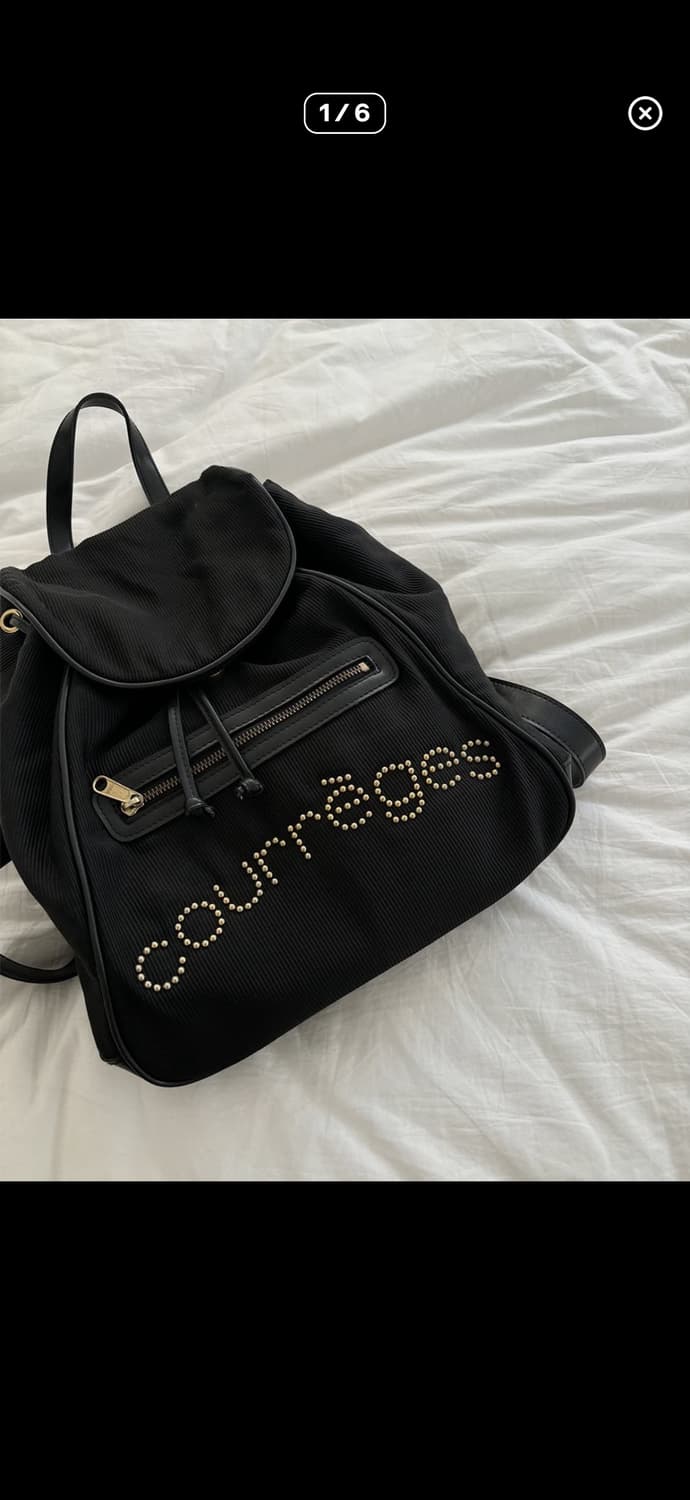 꾸레쥬 스터드 백팩 courreges 상품이미지1