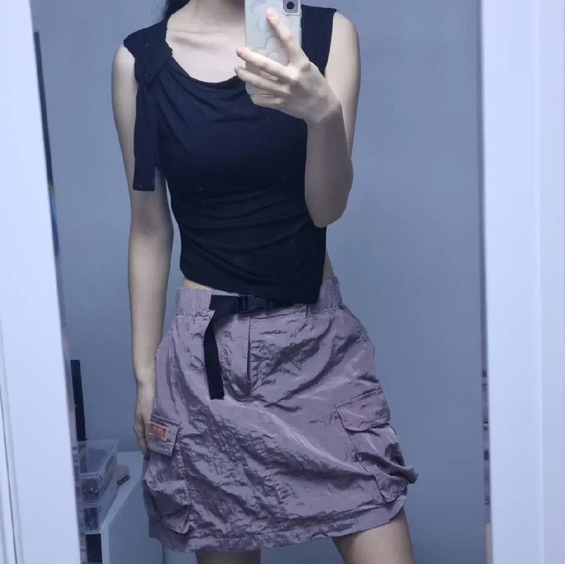 키르시 KIRSH POCKET SKIRT JS [INDIE PINK] 상품이미지3
